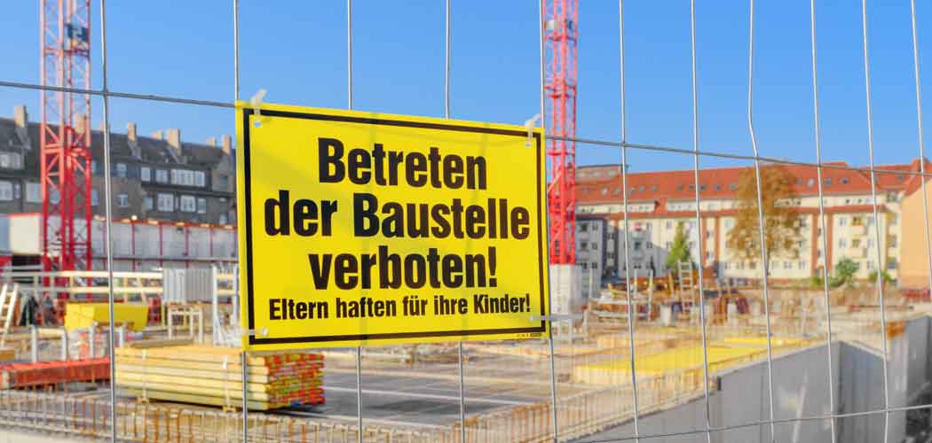 Baustellenschutz - Securevents® - Sicherheitsdienst Hennef